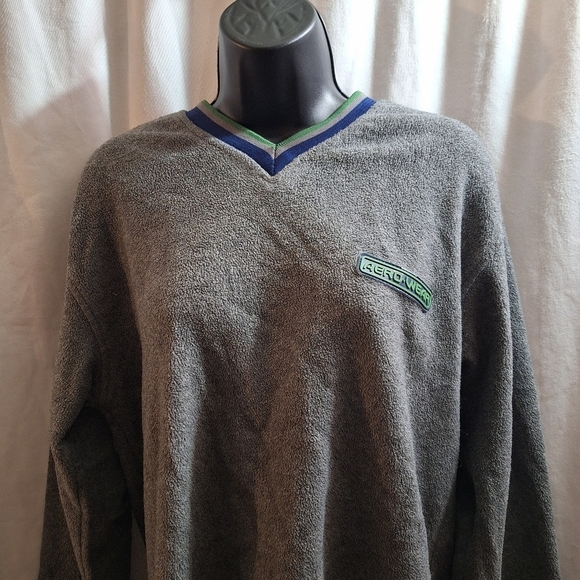 Aeropostale small gray fleece - Picture 1 of 6